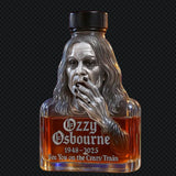 Ozzy Βλέπουμε σε τρελό βαγόνι μπουκάλι Whiskey